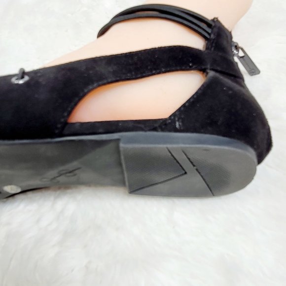 Jessica Simpson Faux Suede Flats Taluna - Picture 9 of 11